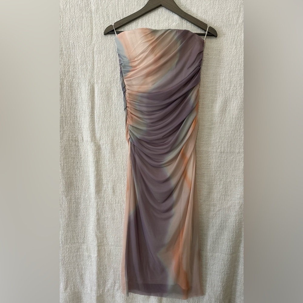 NWT ZARA Strapless Dress